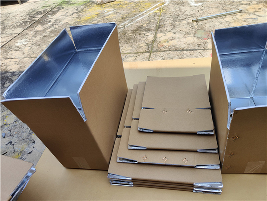 Protecting Food Aluminium Foil Insulated Foam Box 5mm Thickness