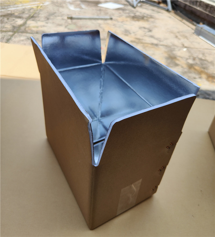 Customized Aluminium Foil  Insulation Carton Box For Long Distance Shipping